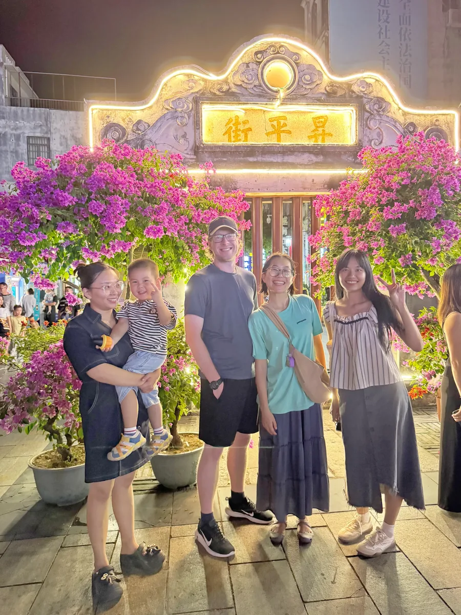 A small class group at our school in Beihai
